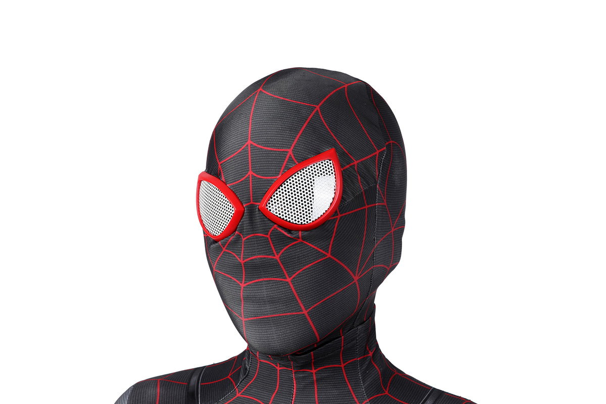 Kids Spider-Man PS5 Miles Morales V2 Cosplay Costume – Marvel Outfit – photo 17 of 17