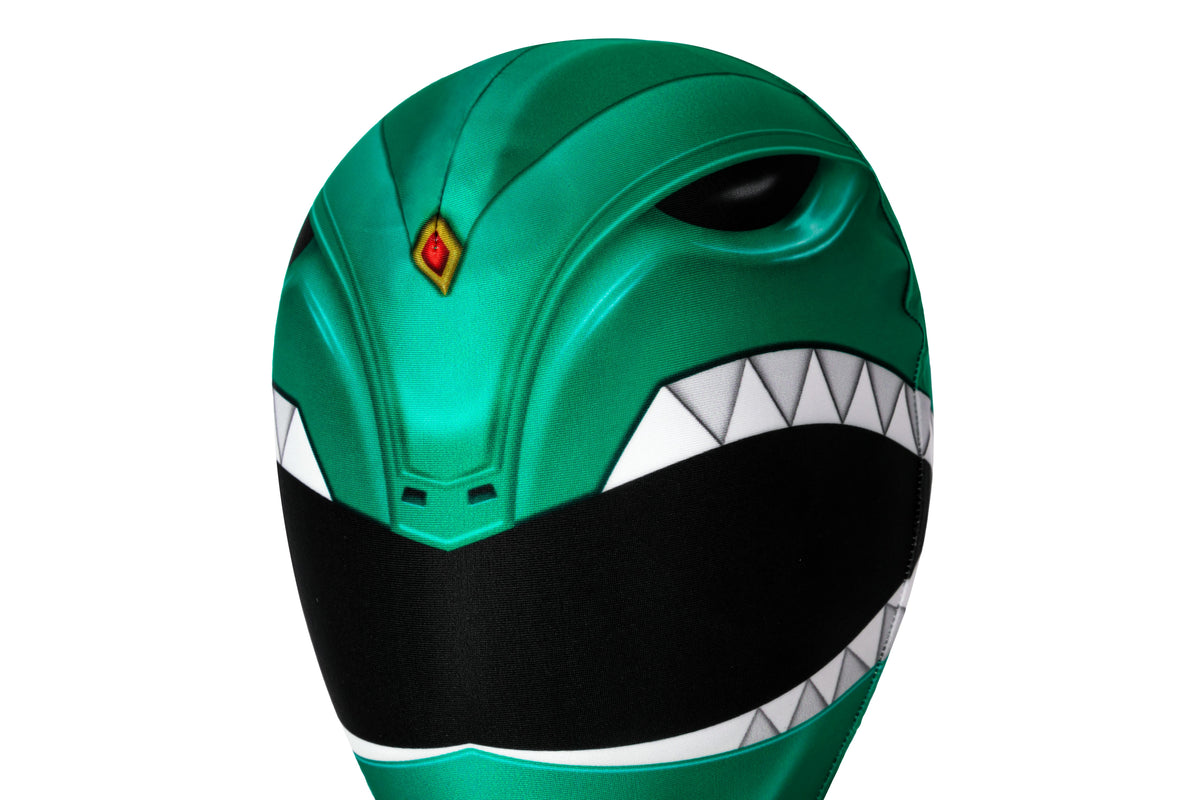 Power Rangers Kids Green Ranger Tommy Cosplay Costume – Superhero Outfit – photo 14 of 14