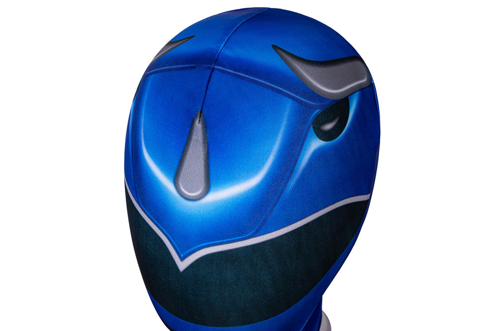 Power Rangers Kids Blue Ranger Billy Cosplay Costume – Superhero Outfit – photo 14 of 14