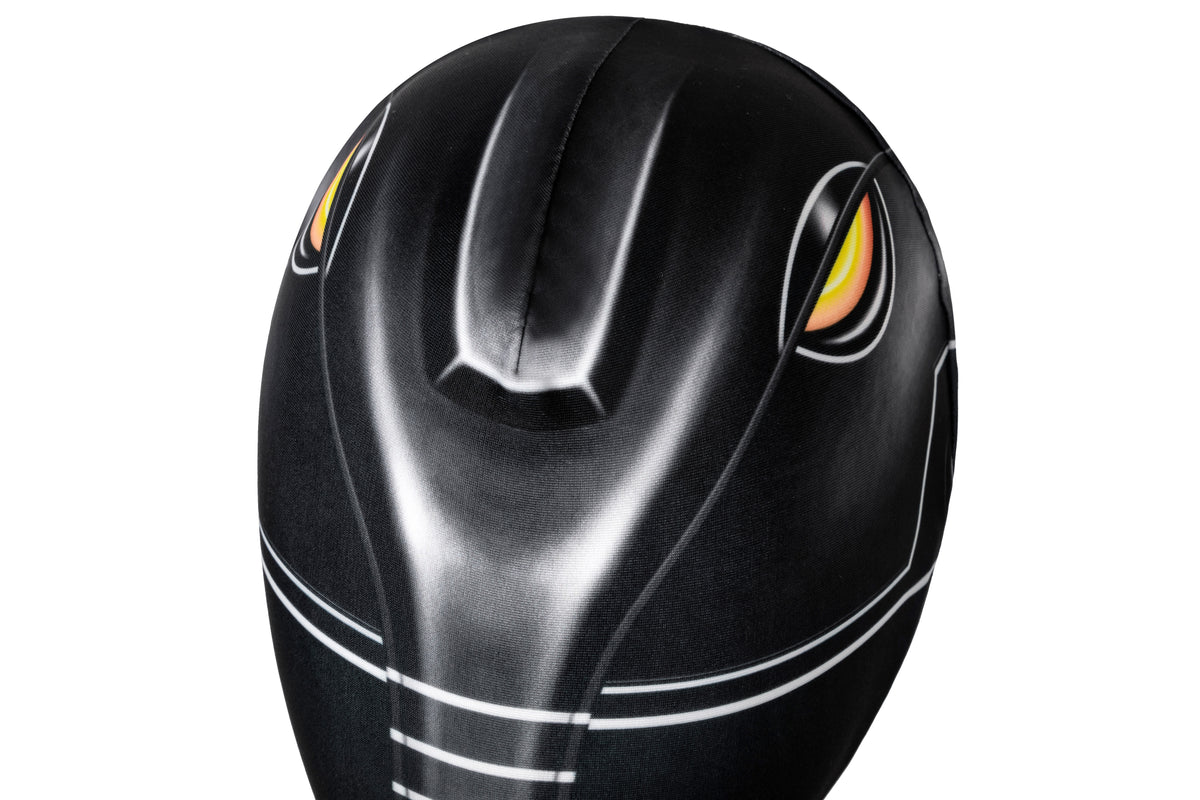 Power Rangers Kids Black Ranger Zack Cosplay Costume – Superhero Outfit – photo 14 of 14