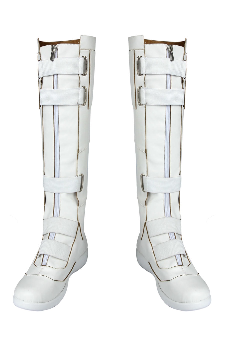 Black Widow Natasha Romanoff White Suit Cosplay Costume – Marvel Outfit – photo 22 of 22