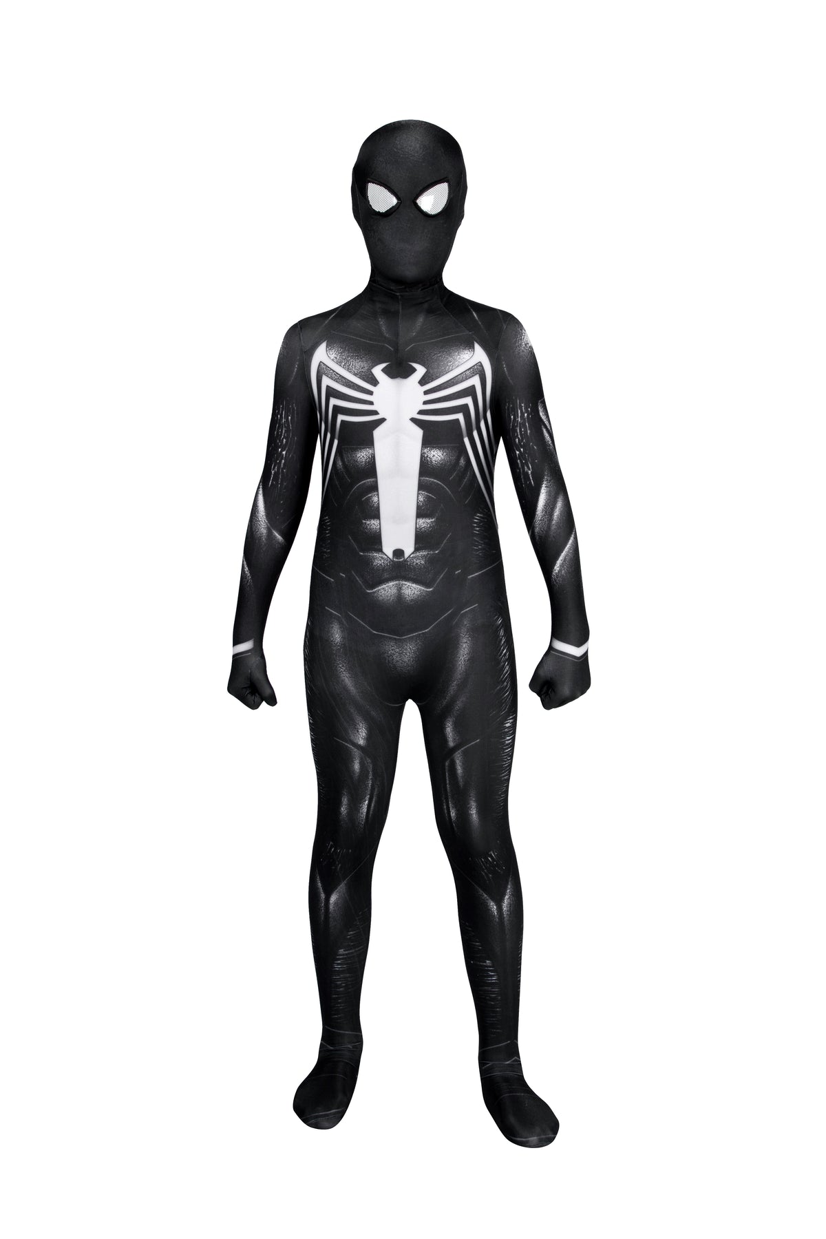 Spider-Man 2 Cosplay-Kostüm für Kinder im schwarzen Anzug | Marvel-Outfit