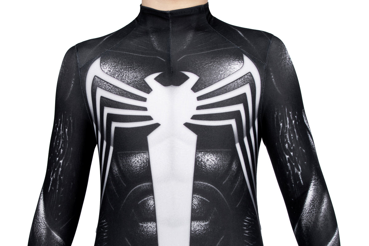 Spider-Man 2 Cosplay-Kostüm für Kinder im schwarzen Anzug | Marvel-Outfit