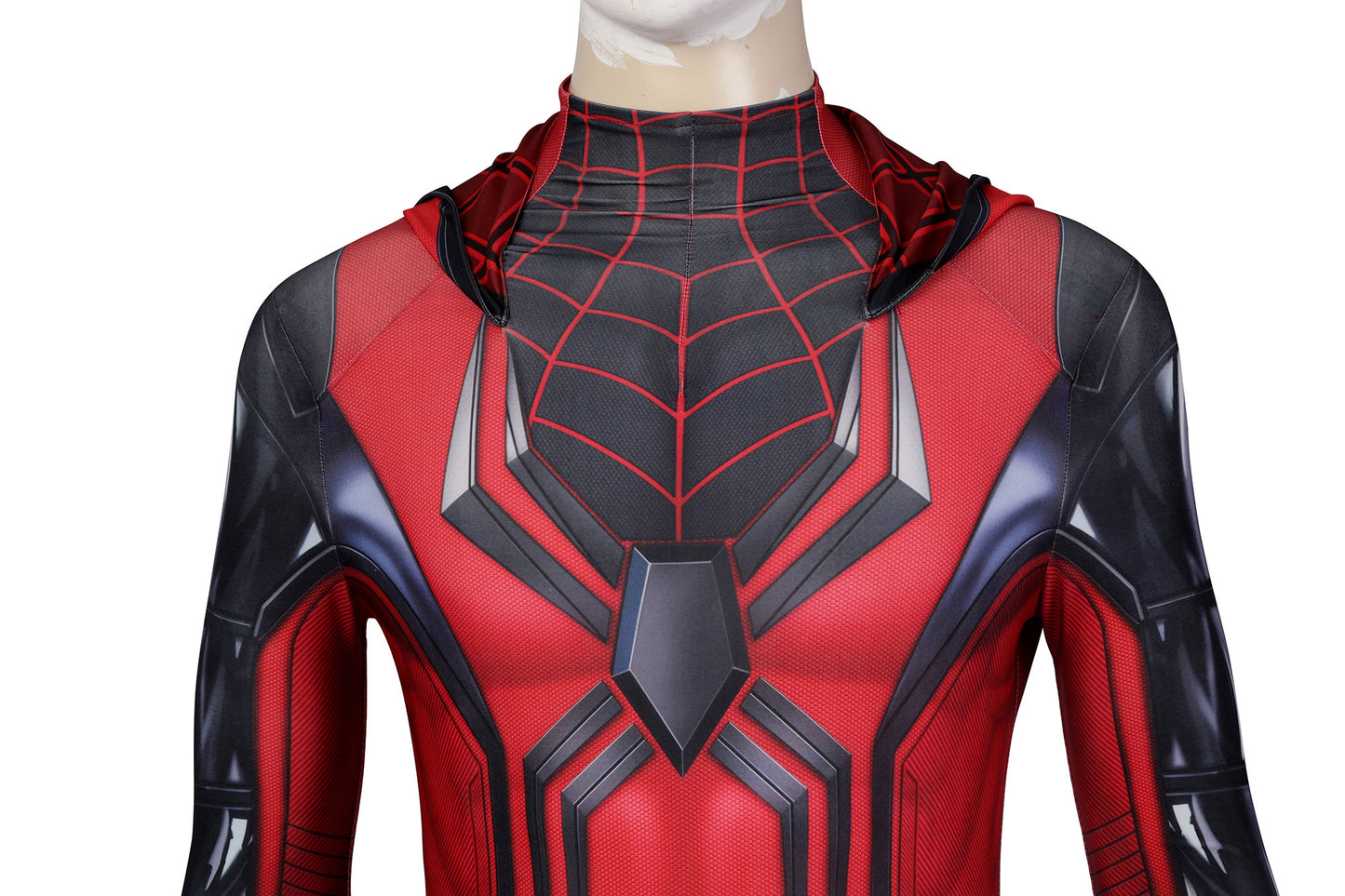 Spider-Man PS5 Crimson Cowl Suit Cosplay Kostüm | Marvel Outfit