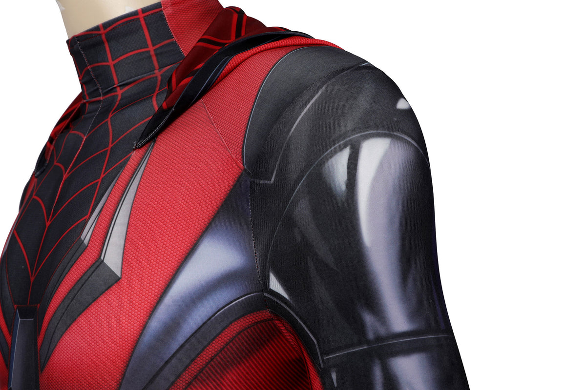 Spider-Man PS5 Crimson Cowl Suit Cosplay Kostüm | Marvel Outfit