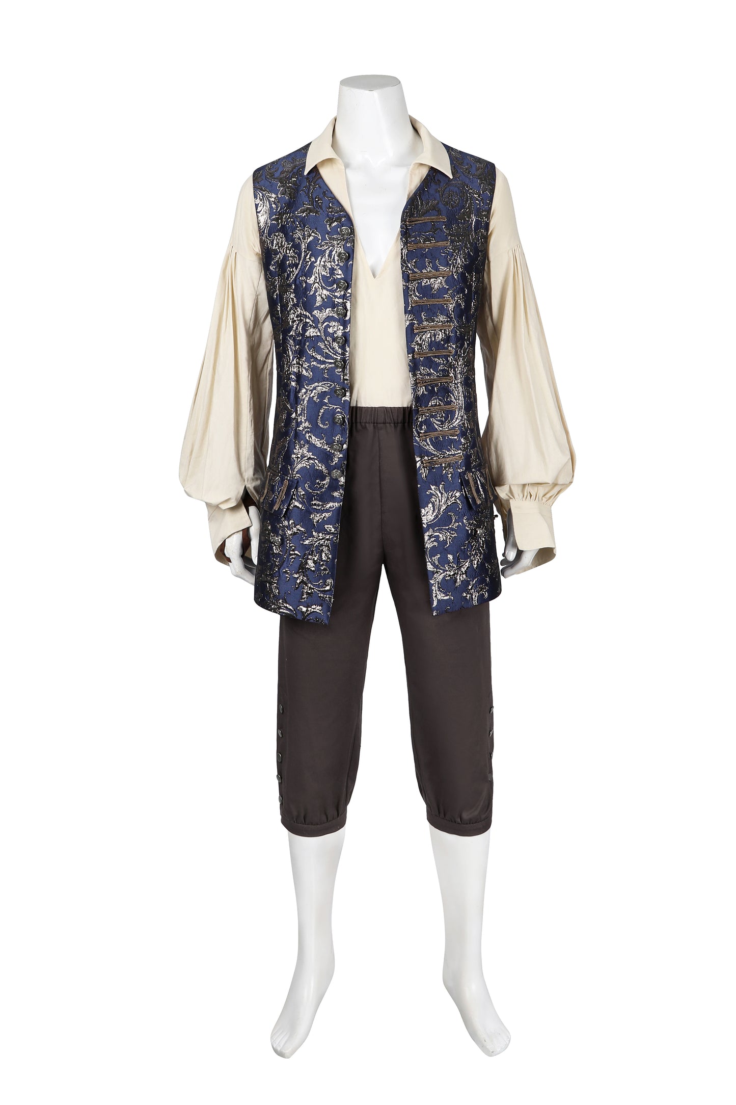 Pirates of the Caribbean Jack Sparrow Cosplay Costume | Pirate Outfit