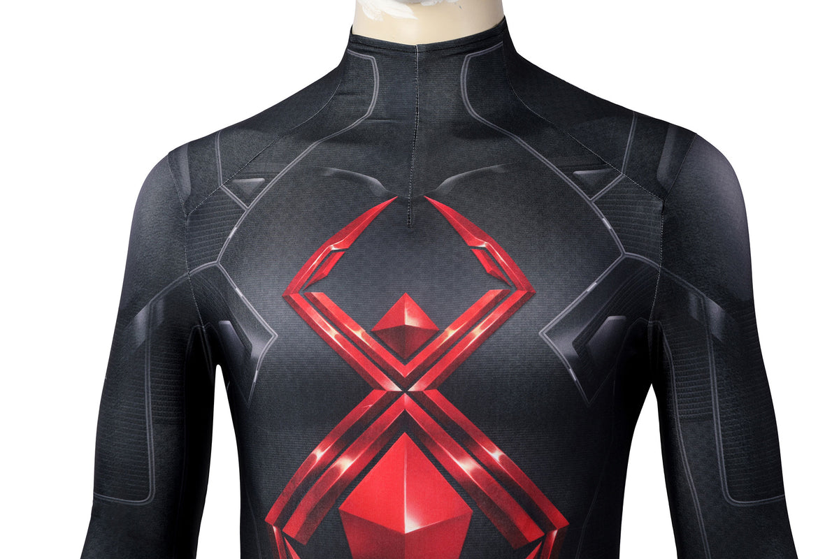 Spider-Man Dark Suit Cosplay Costume | Marvel Outfit