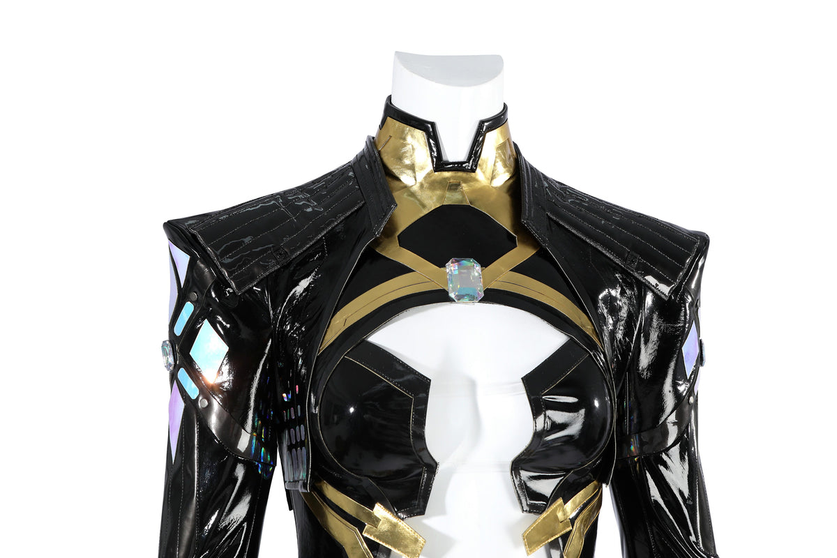 Costume de cosplay Emma Frost X-Revolution de Marvel Rivals | Tenue de jeu 