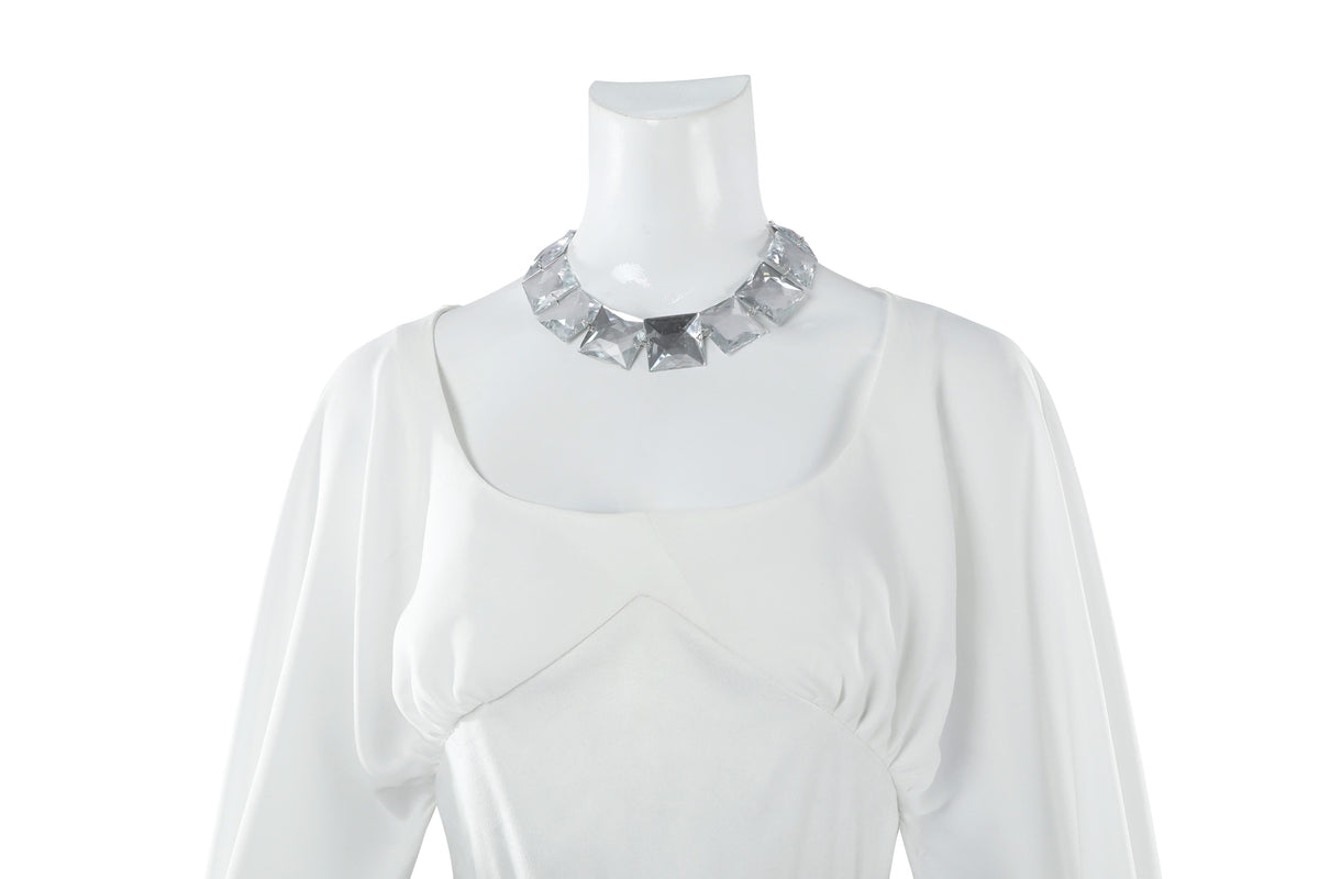 Star Wars Episode IV Princess Leia Ceremony Dress Cosplay Costume – Movie Outfit – photo 7 of 18