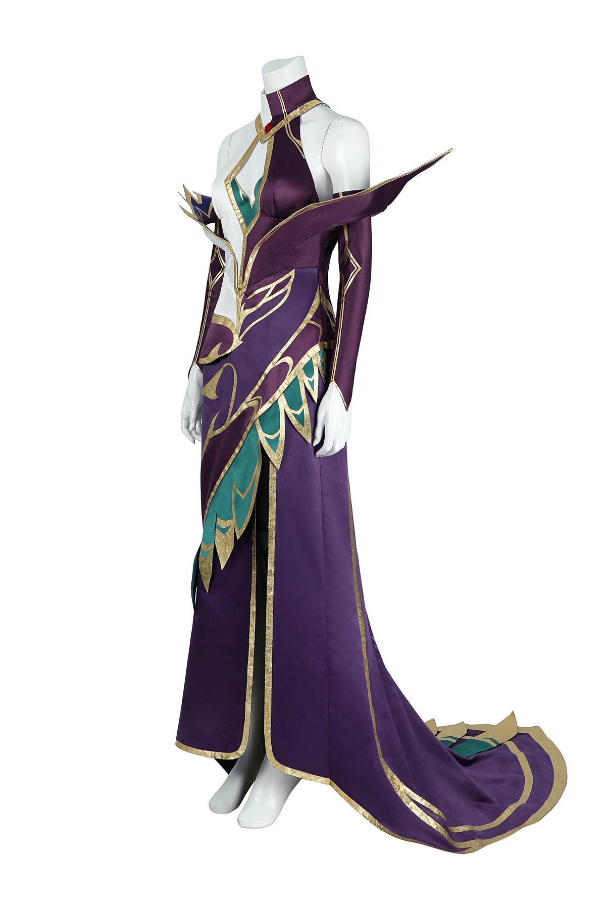 League of Legends Coven Morgana Cosplay Costume – Gaming Outfit – photo 5 of 22