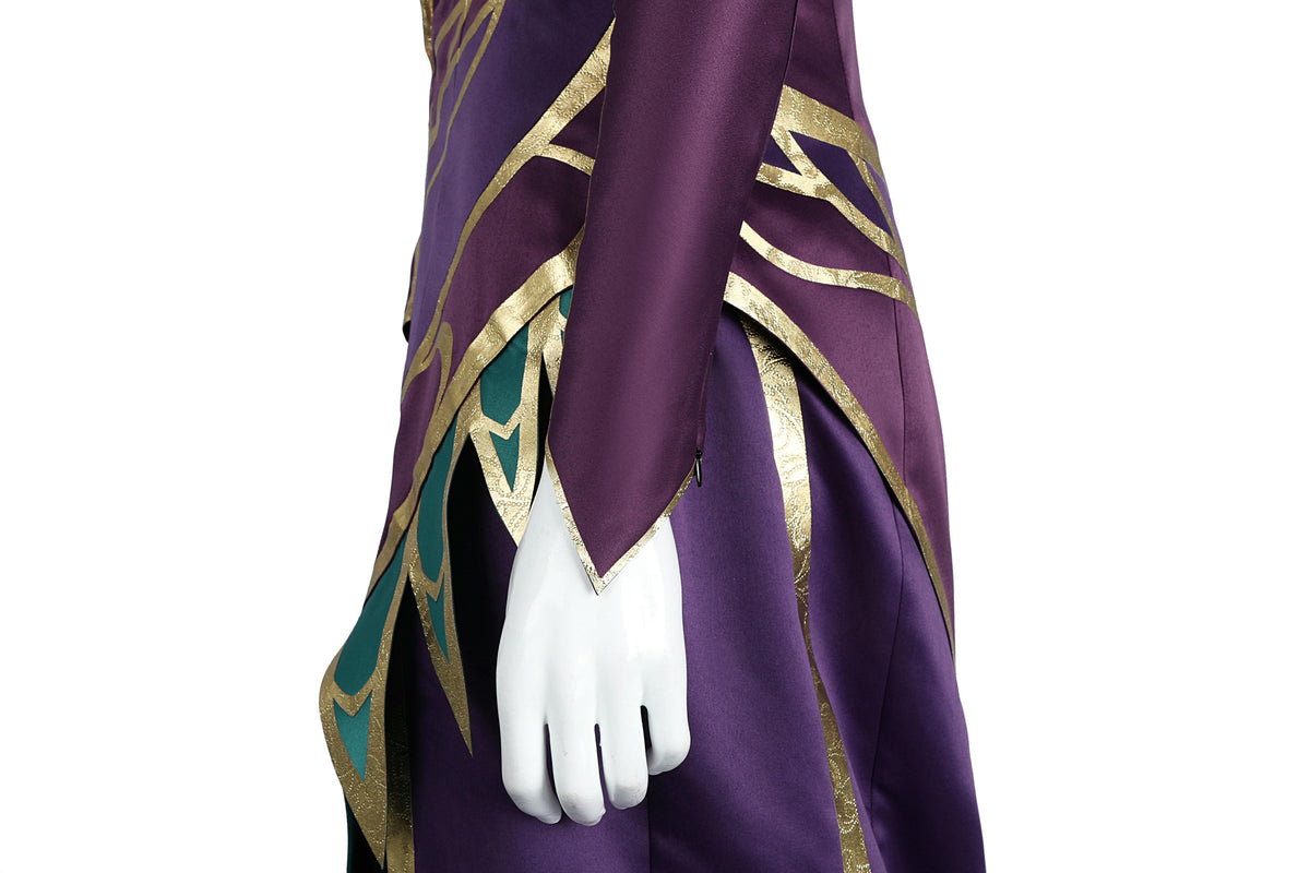 League of Legends Coven Morgana Cosplay Costume – Gaming Outfit – photo 12 of 22