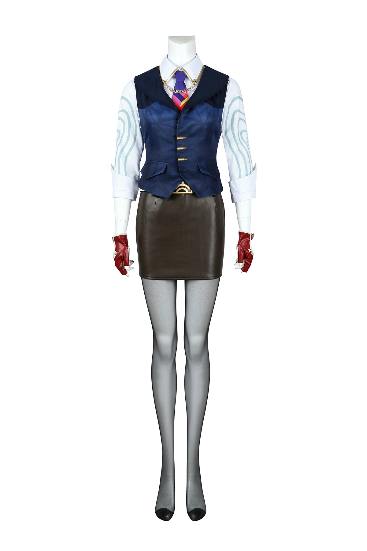 Valorant Female Agent Chamber Cosplay Costume – Gaming Outfit – photo 2 of 24