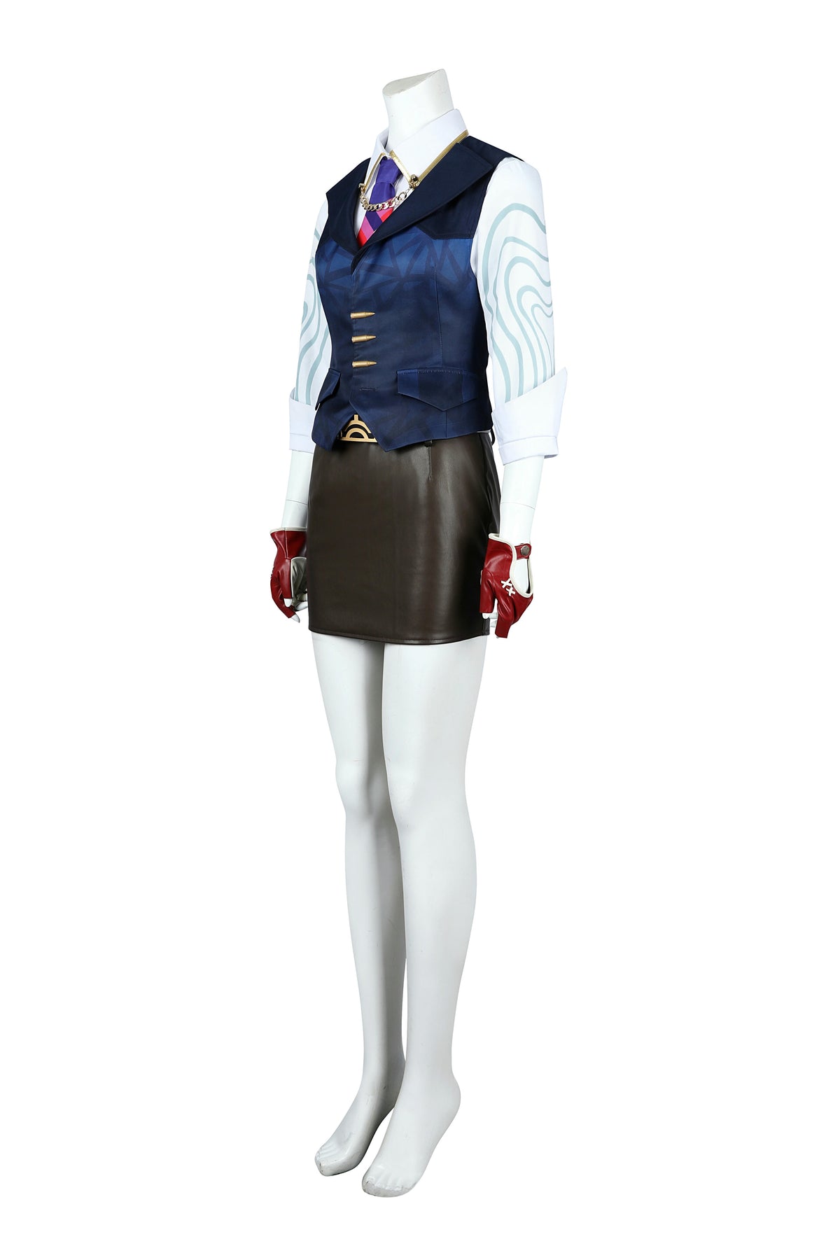 Valorant Female Agent Chamber Cosplay Costume – Gaming Outfit – photo 6 of 24