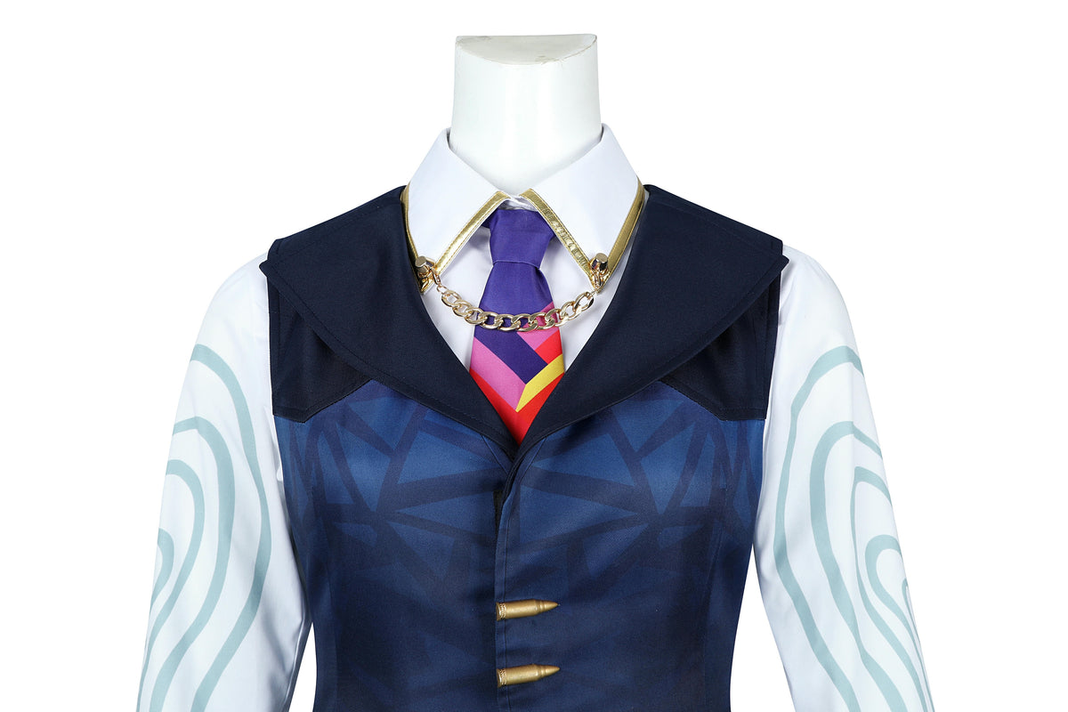 Valorant Female Agent Chamber Cosplay Costume – Gaming Outfit – photo 11 of 24