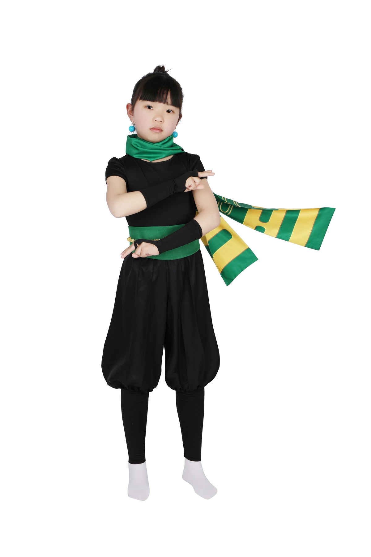 Princess Peach Showtime! Kids Ninja Cosplay Costume – Gaming Outfit – photo 4 of 17