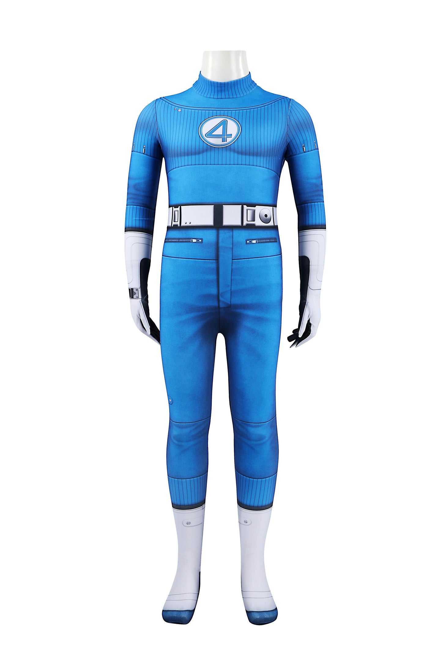 Kids Fantastic Four Mister Fantastic Cosplay Costume | Movie Outfit