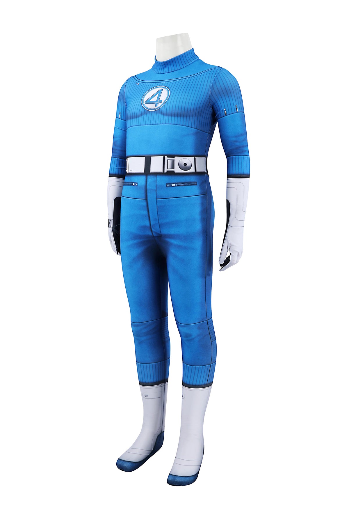 Kids Fantastic Four Mister Fantastic Cosplay Costume | Movie Outfit