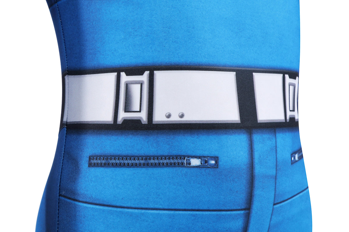 Kids Fantastic Four Mister Fantastic Cosplay Costume | Movie Outfit
