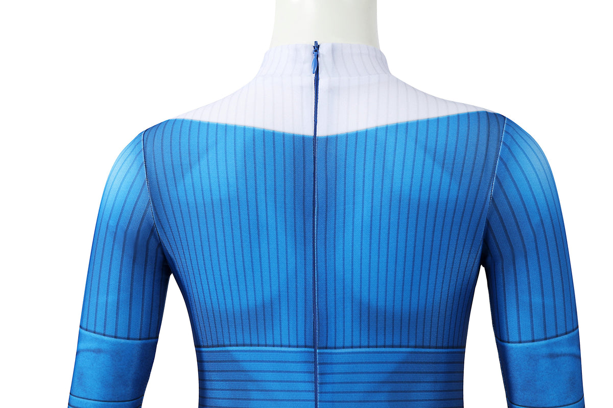 Kids Fantastic Four Invisible Woman Cosplay Costume | Movie Outfit