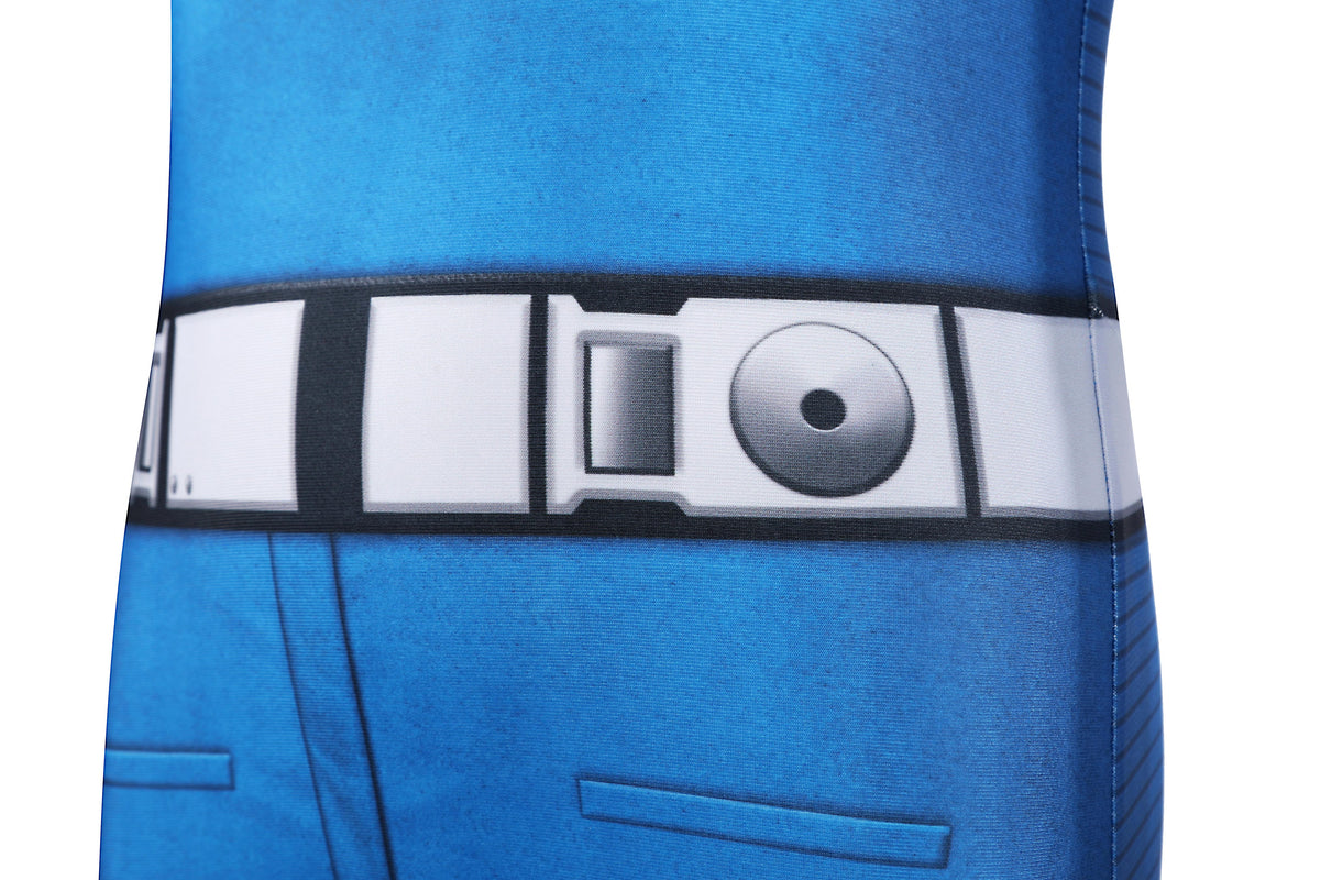 Kids Fantastic Four Invisible Woman Cosplay Costume | Movie Outfit