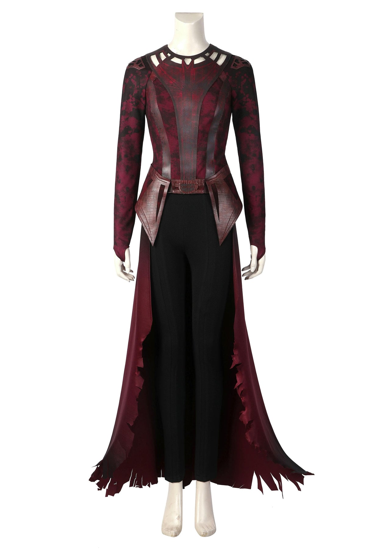 Costume de cosplay de la Sorcière rouge du Multivers de la folie | Tenue Marvel