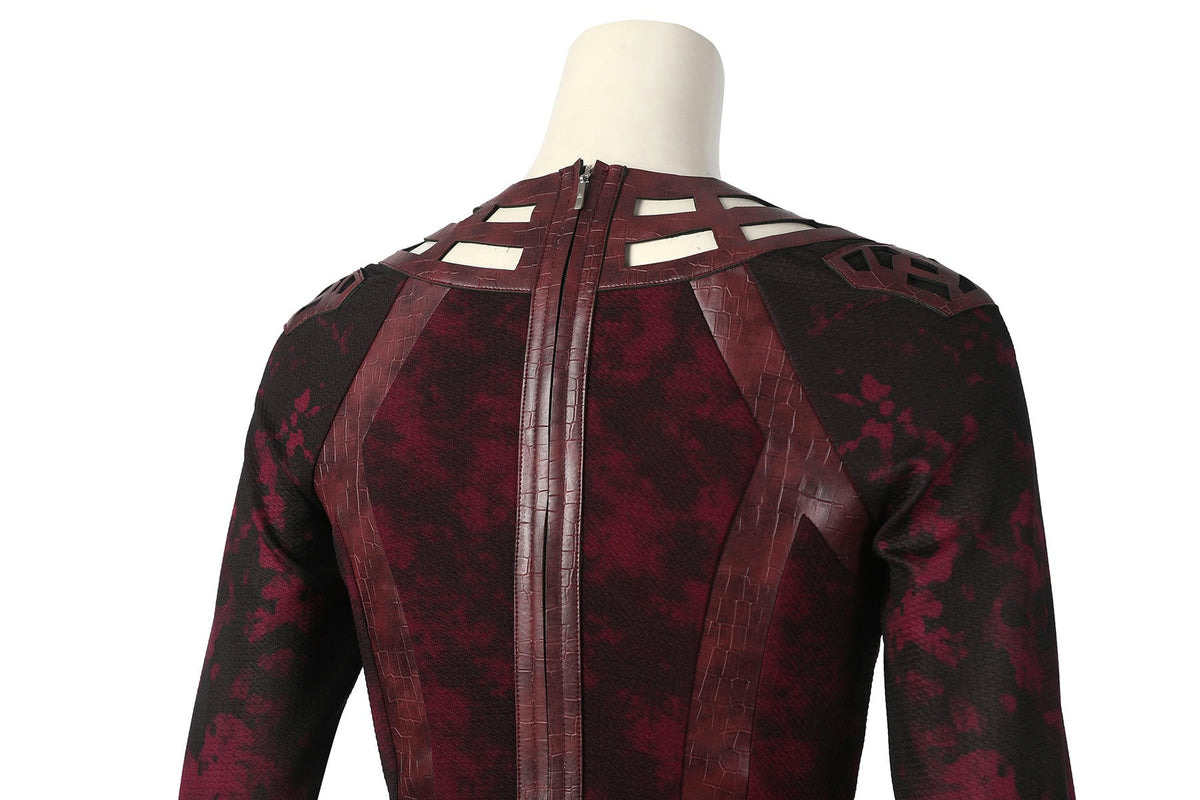 Costume de cosplay de la Sorcière rouge du Multivers de la folie | Tenue Marvel