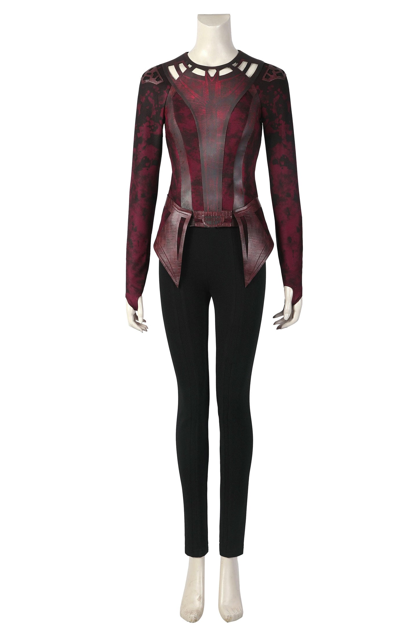 Costume de cosplay de la Sorcière rouge du Multivers de la folie | Tenue Marvel