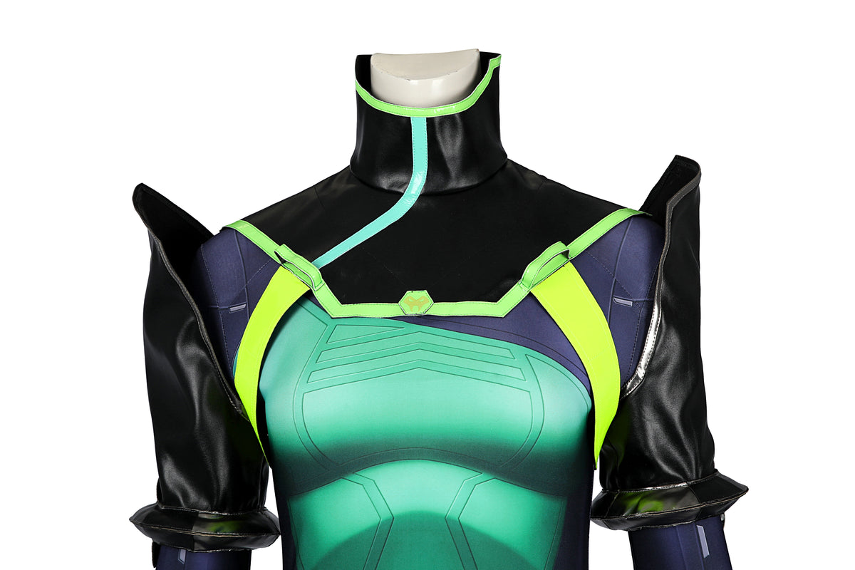 Valorant Agent Viper Cosplay Costume – Gaming Outfit – photo 9 of 21