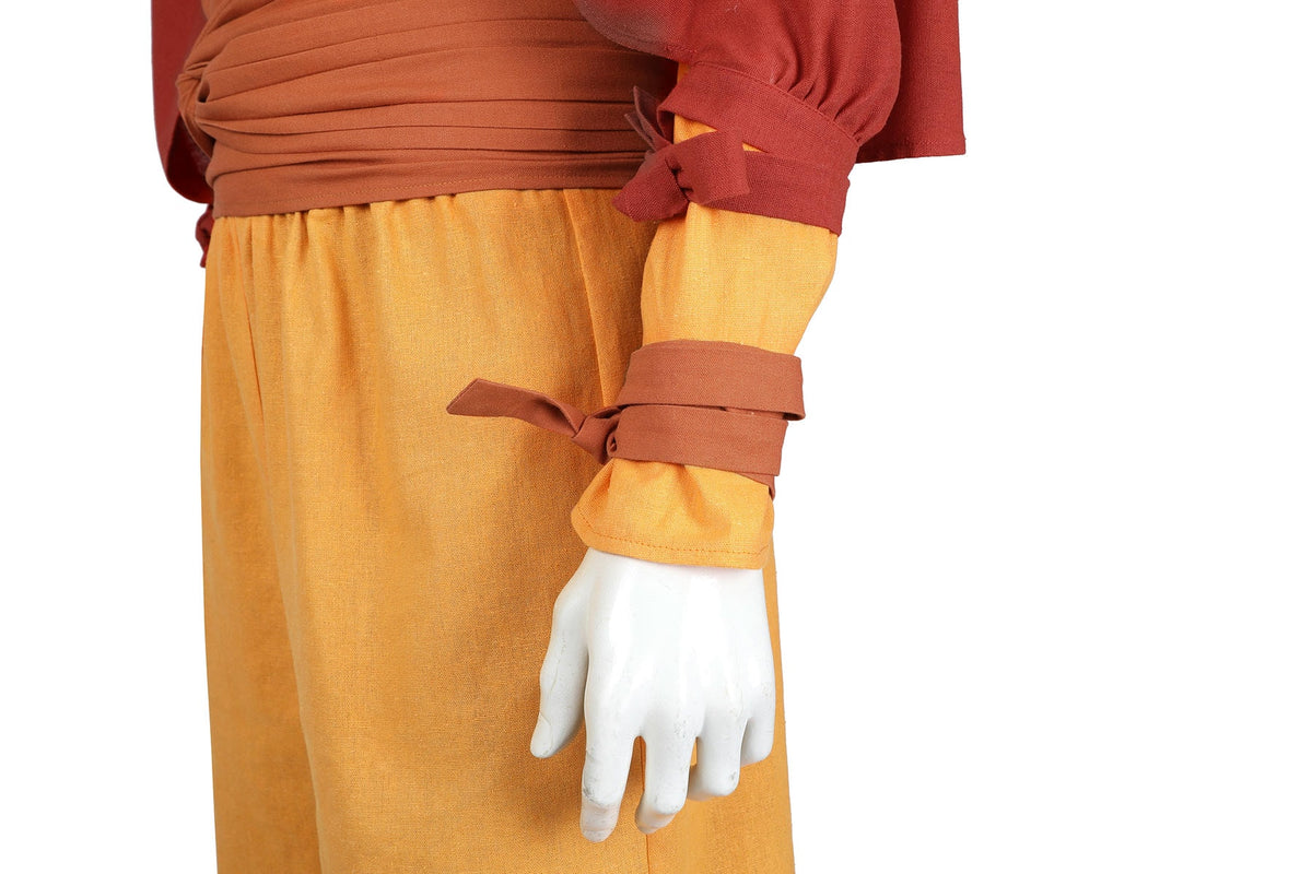 The Last Airbender Aang Cosplay Costume – Movie Outfit – photo 15 of 19