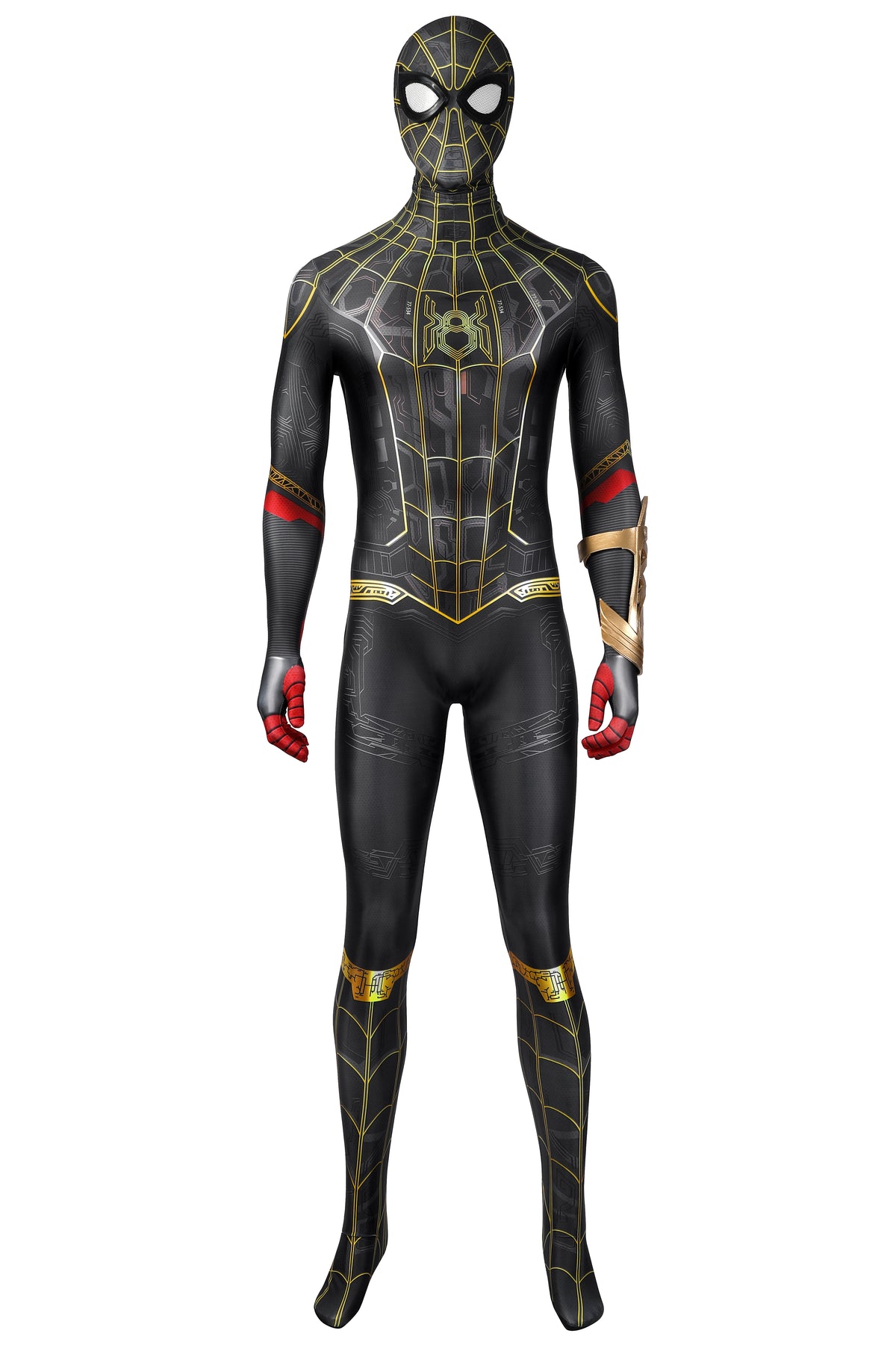 Spider-Man 3 Schwarz-Rot-Goldener Anzug Cosplay Kostüm | Marvel Outfit