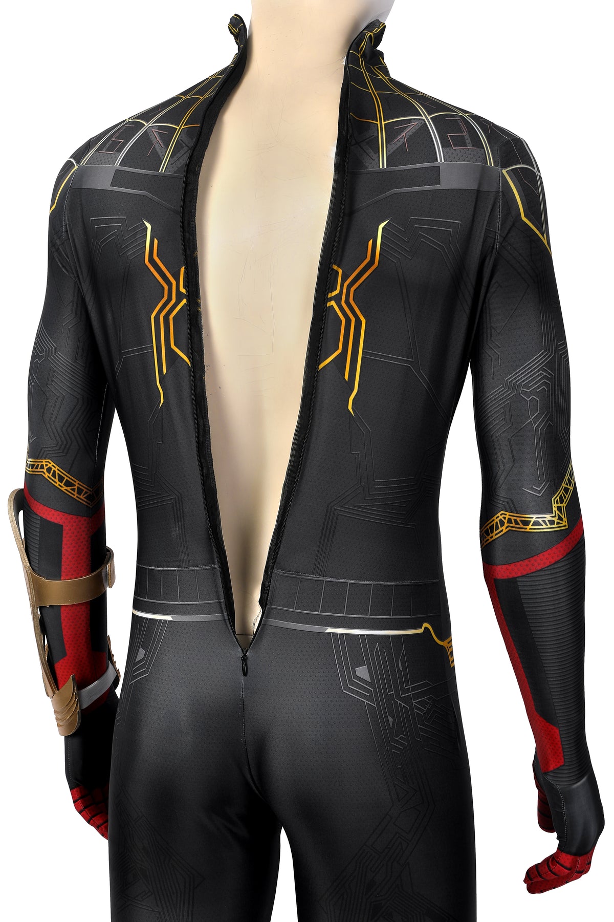 Spider-Man 3 Schwarz-Rot-Goldener Anzug Cosplay Kostüm | Marvel Outfit