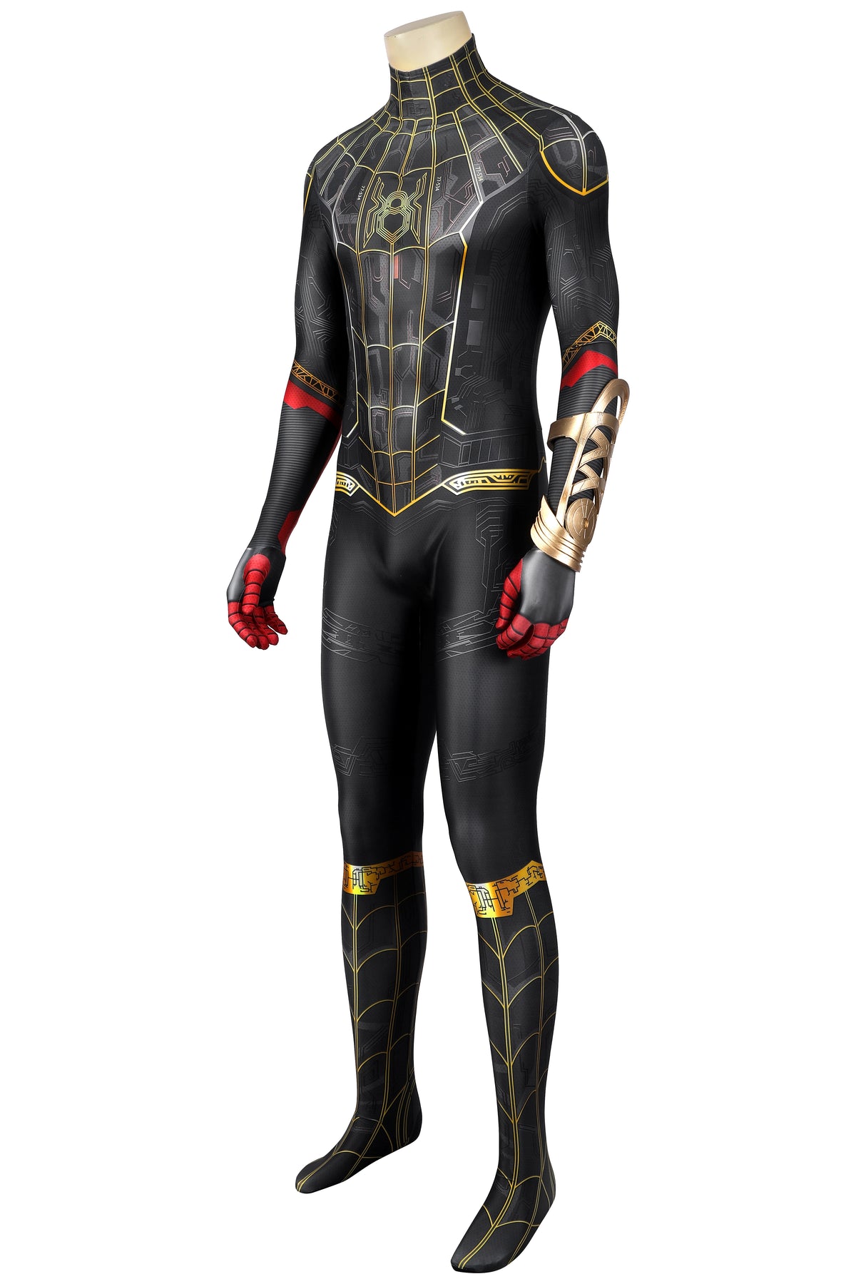 Spider-Man 3 Schwarz-Rot-Goldener Anzug Cosplay Kostüm | Marvel Outfit