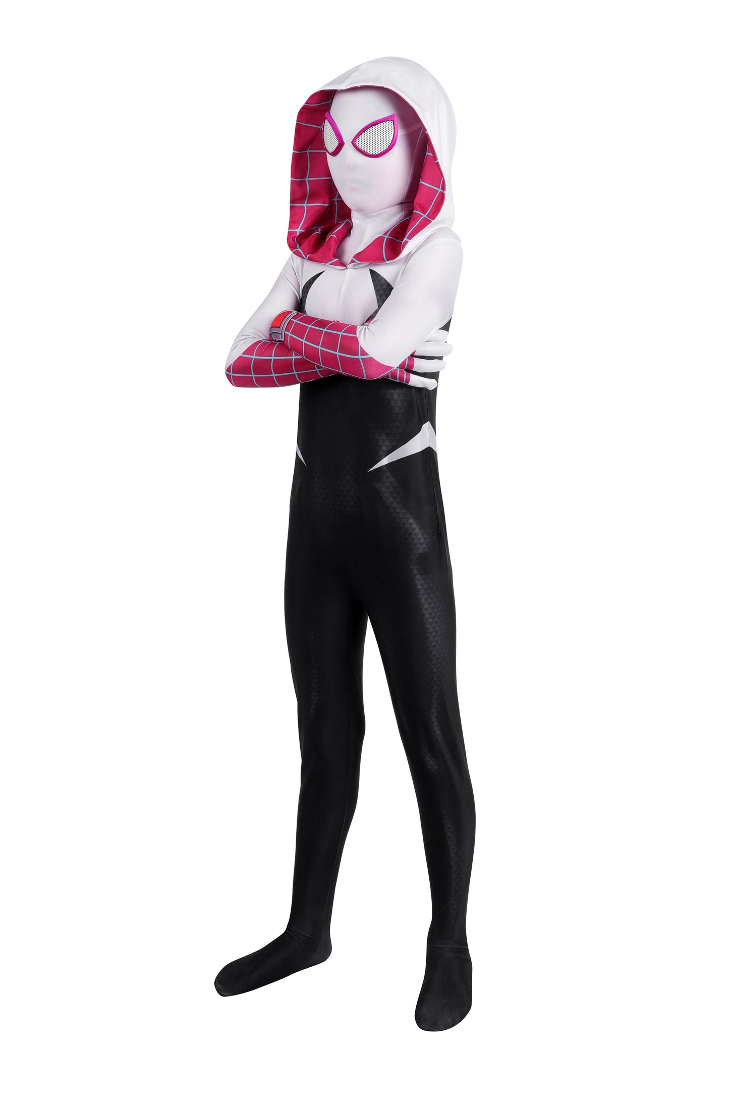 Spider-Man Gwen Cosplay-Kostüm für Kinder | Marvel-Outfit 