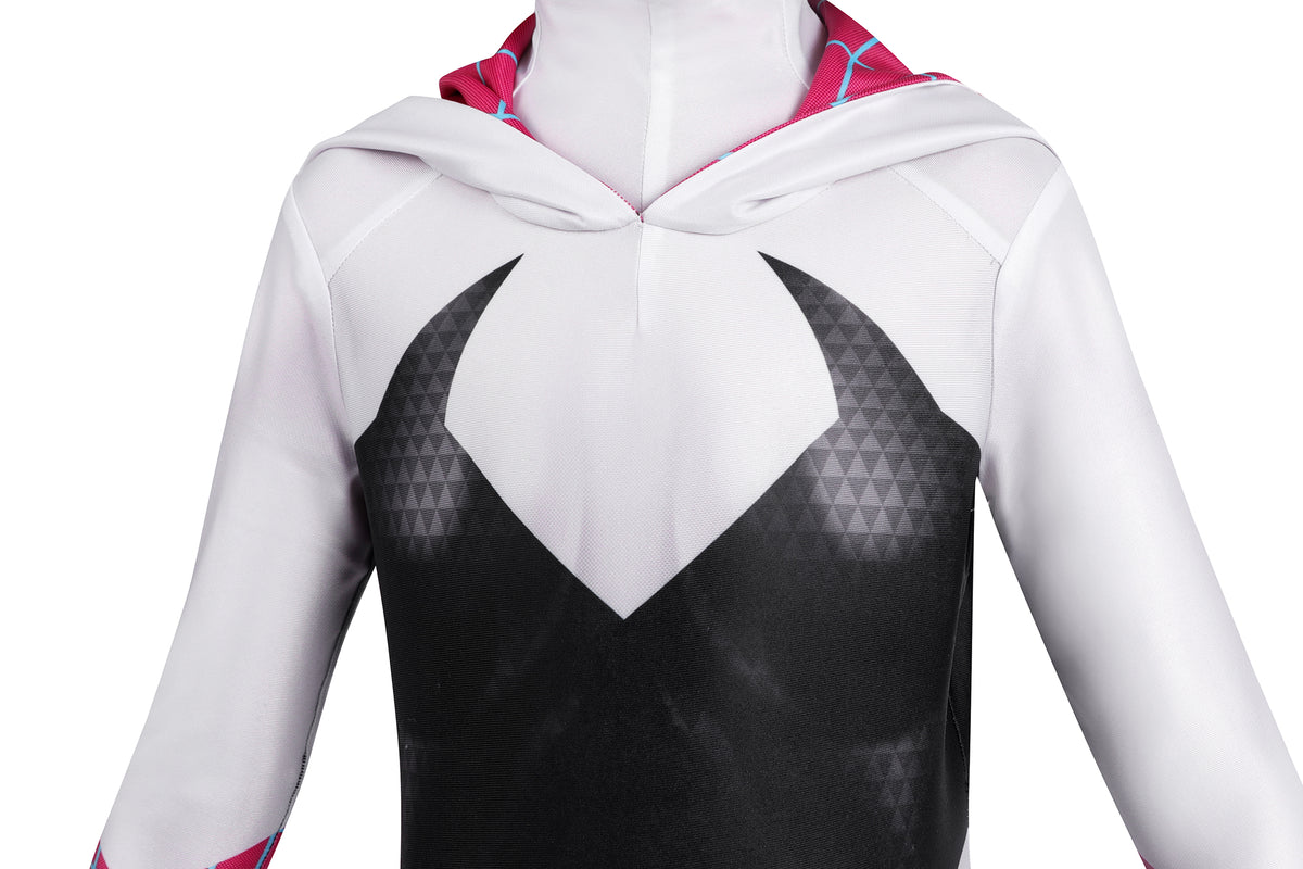 Spider-Man Gwen Cosplay-Kostüm für Kinder | Marvel-Outfit 