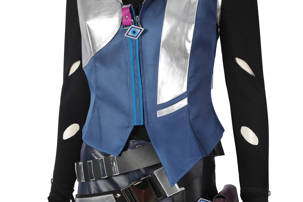 Valorant Agent Fade Cosplay Costume | Gaming Outfit
