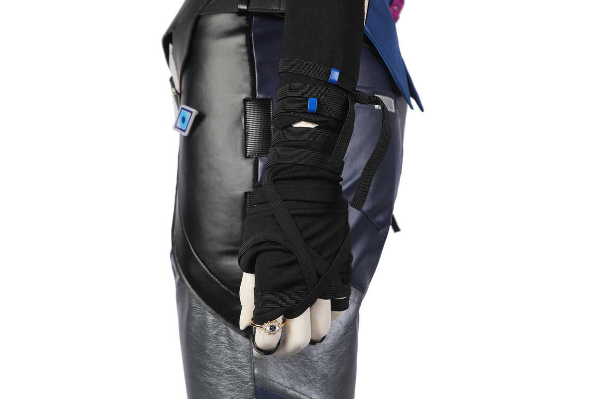 Valorant Agent Fade Cosplay Costume | Gaming Outfit