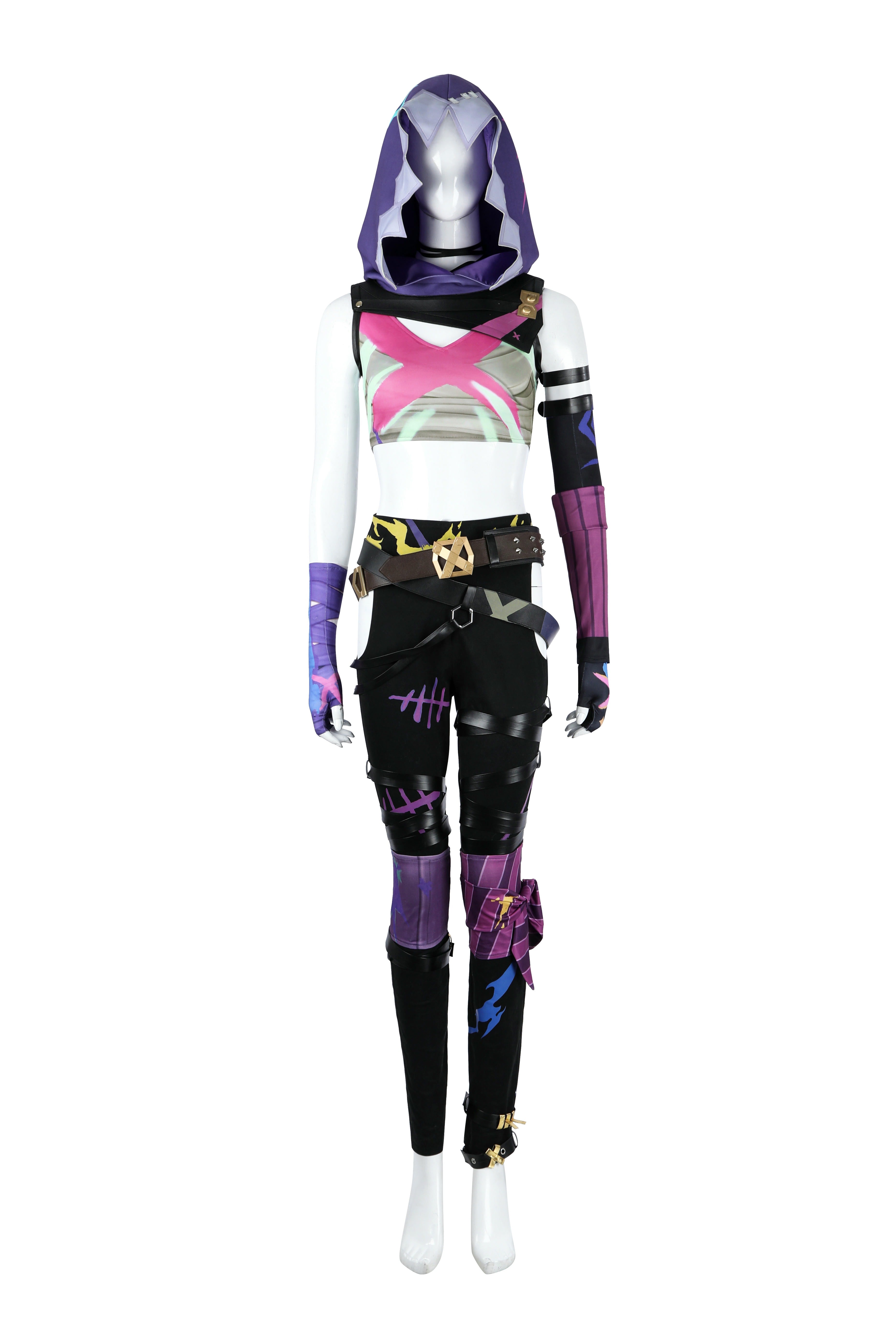 Arcane League of Legends Jinx Cosplay Costume – Gaming Outfit – photo 2 of 35