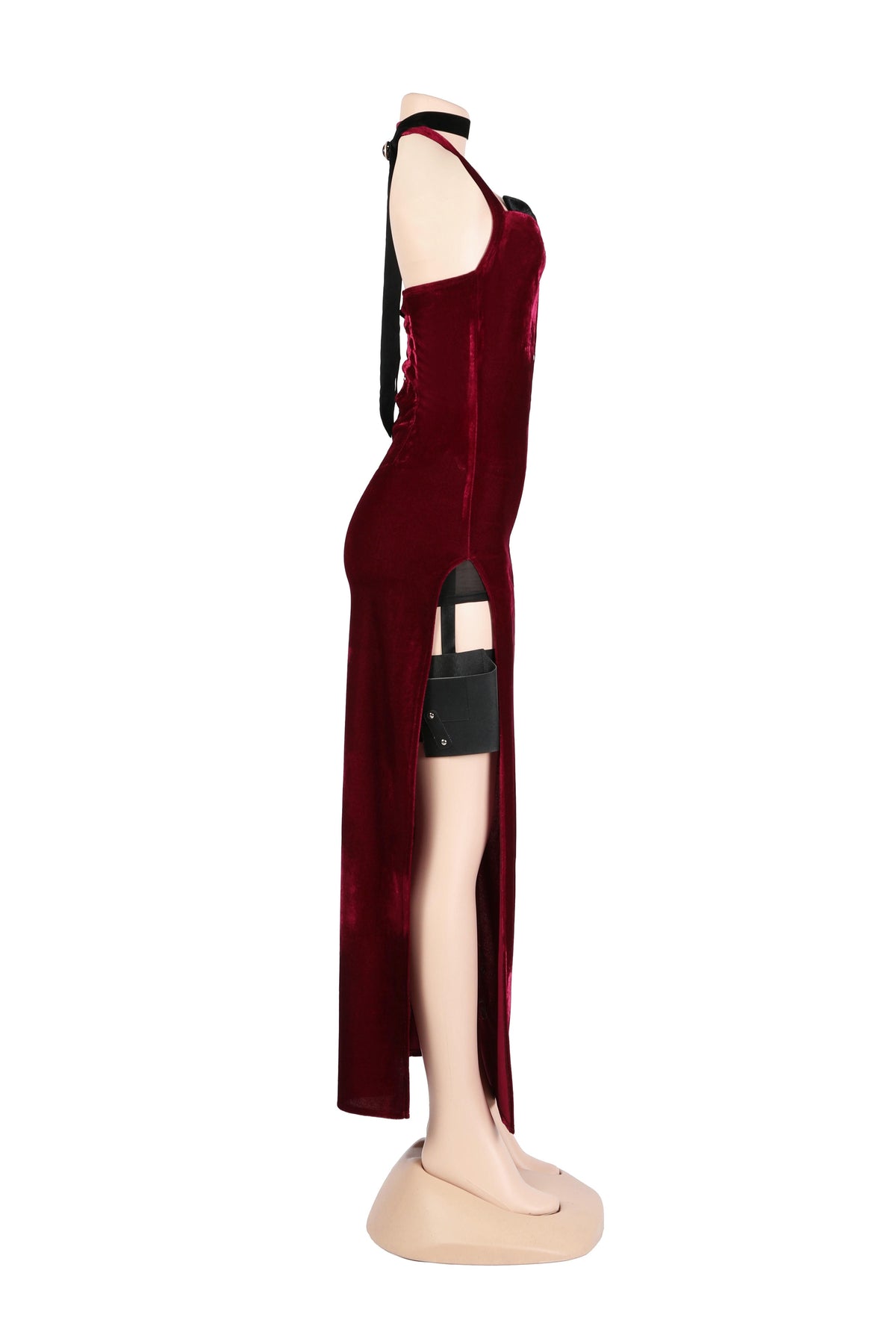 Resident Evil 4 Remake Ada Wong Cheongsam V2 Cosplay Costume – Gaming Outfit – photo 7 of 18