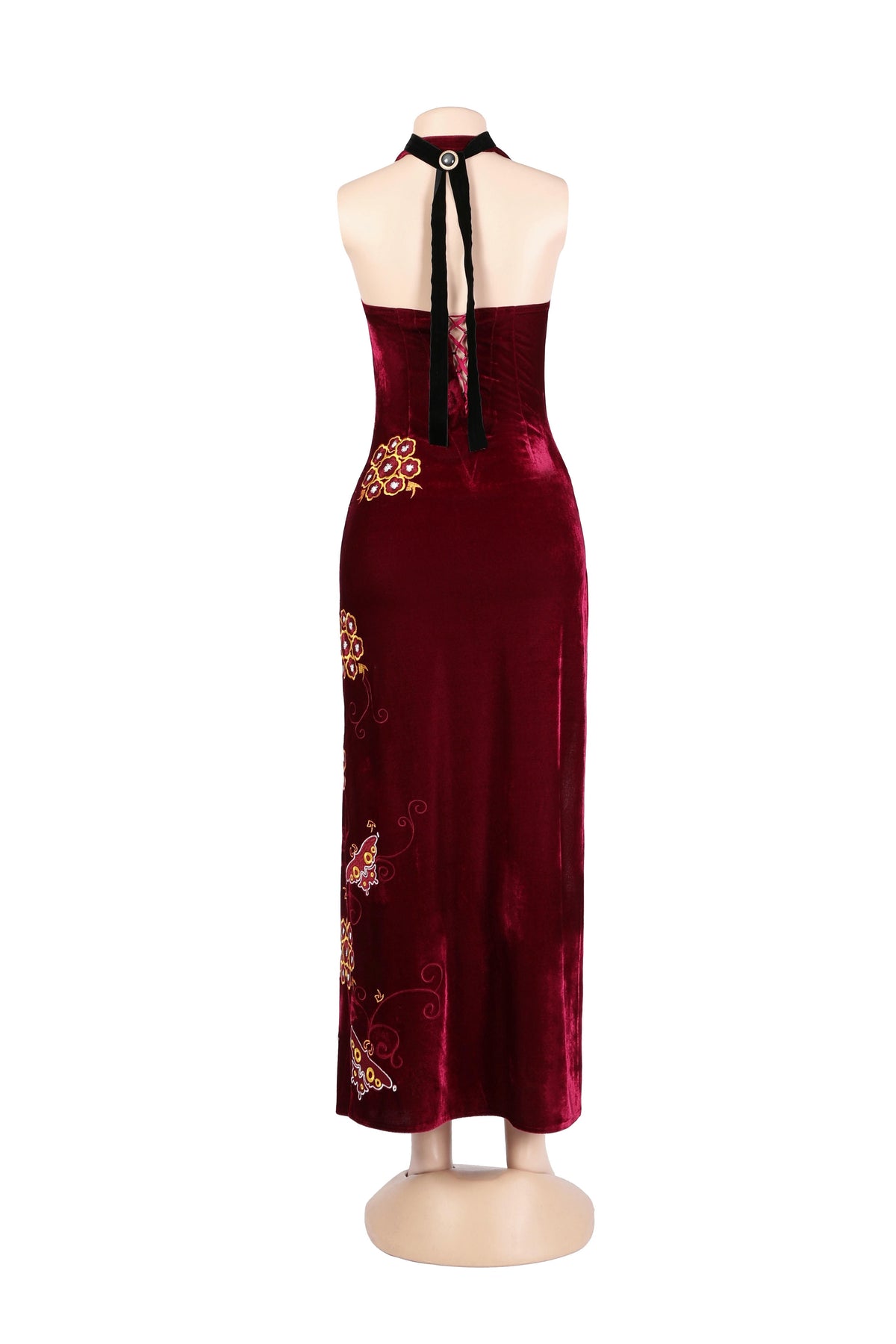 Resident Evil 4 Remake Ada Wong Cheongsam V2 Cosplay Costume – Gaming Outfit – photo 8 of 18