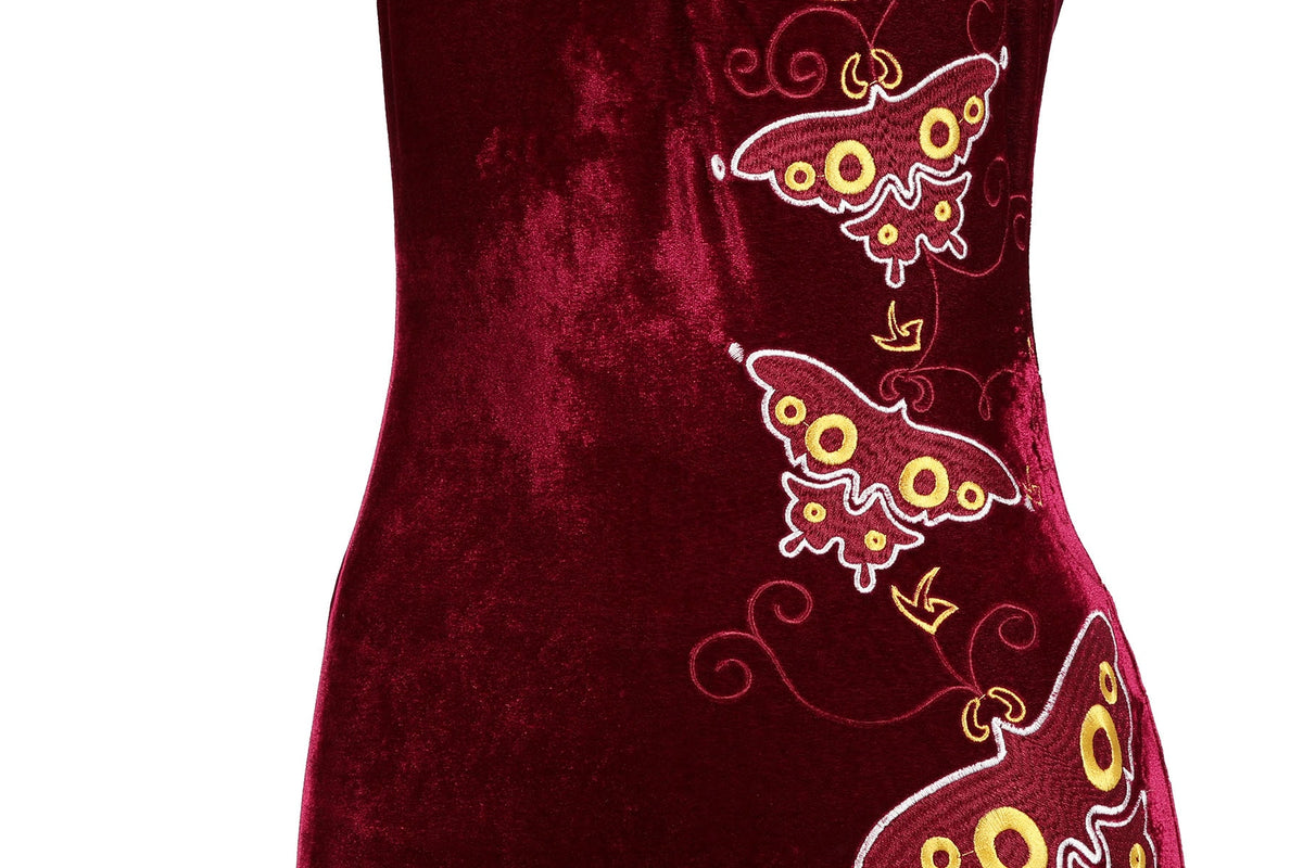 Resident Evil 4 Remake Ada Wong Cheongsam V2 Cosplay Costume – Gaming Outfit – photo 11 of 18