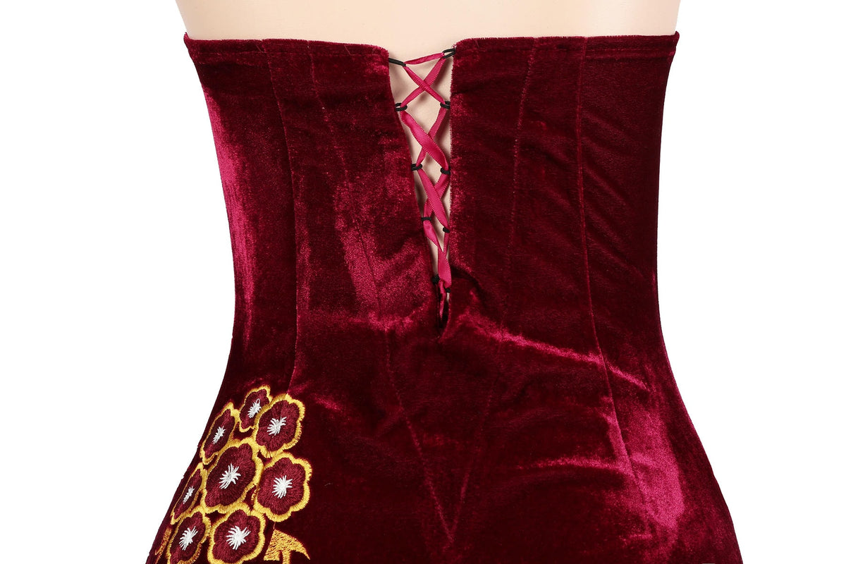 Resident Evil 4 Remake Ada Wong Cheongsam V2 Cosplay Costume – Gaming Outfit – photo 14 of 18