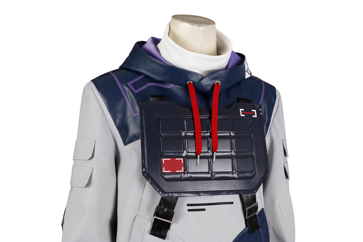 Valorant Agent Iso Cosplay Costume | Gaming Outfit
