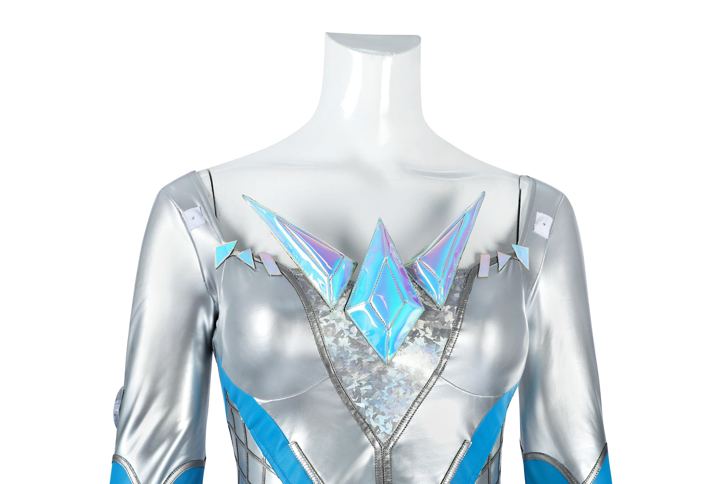 Costume de cosplay Emma Frost de la Reine Blanche Marvel Rivals | Tenue de jeu