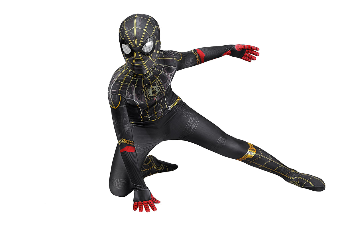 Spider-Man No Way Home Cosplay-Kostüm für Kinder | Marvel-Outfit
