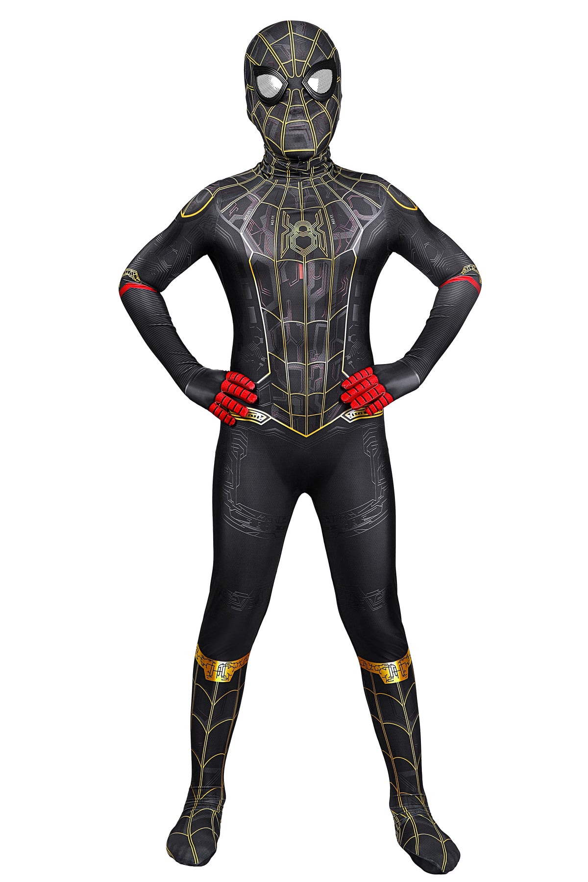 Spider-Man No Way Home Cosplay-Kostüm für Kinder | Marvel-Outfit