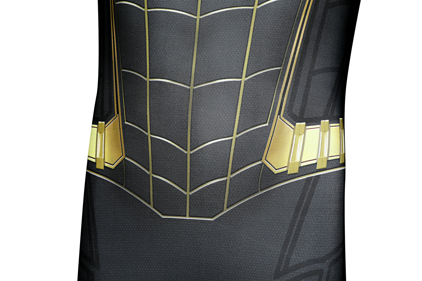 Spider-Man 3 Cosplay-Kostüm für Kinder in Schwarz und Gold | Marvel-Outfit