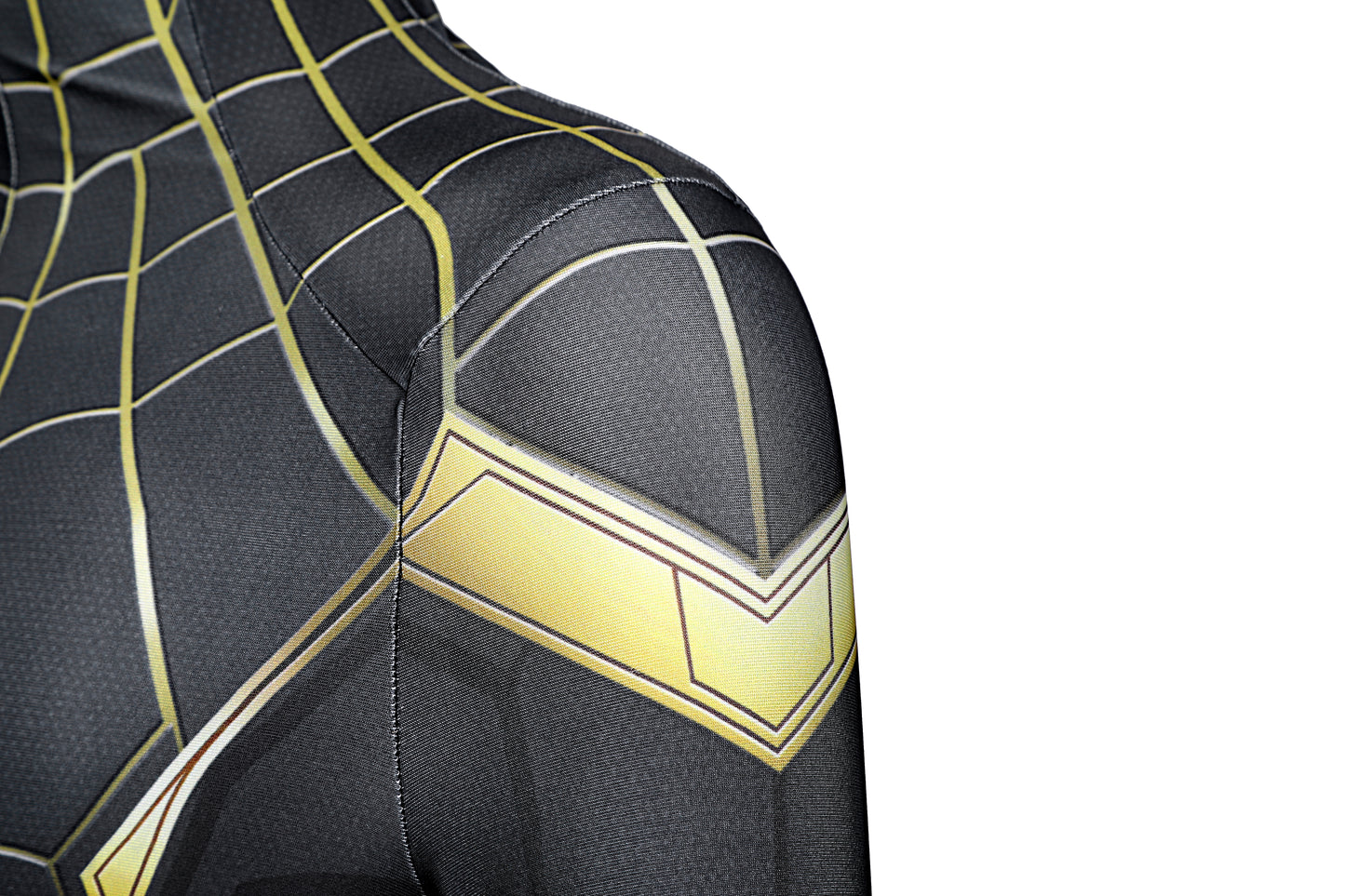 Spider-Man 3 Cosplay-Kostüm für Kinder in Schwarz und Gold | Marvel-Outfit