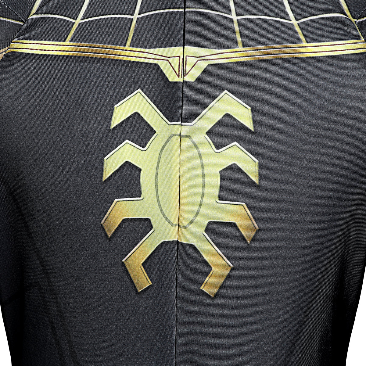 Spider-Man 3 Cosplay-Kostüm für Kinder in Schwarz und Gold | Marvel-Outfit