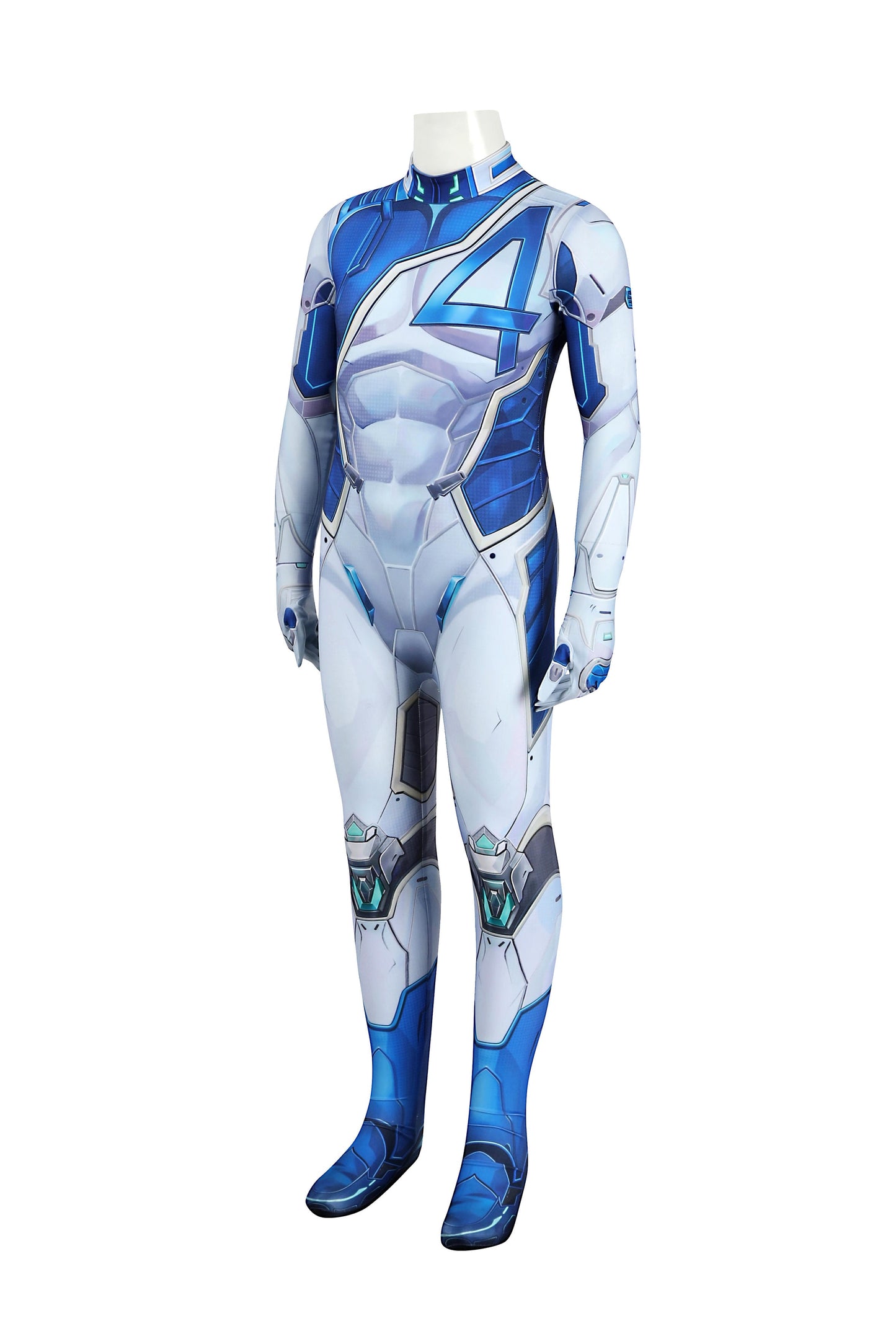 Kids Marvel Rivals Mister Fantastic Cosplay Costume | Game Outfit