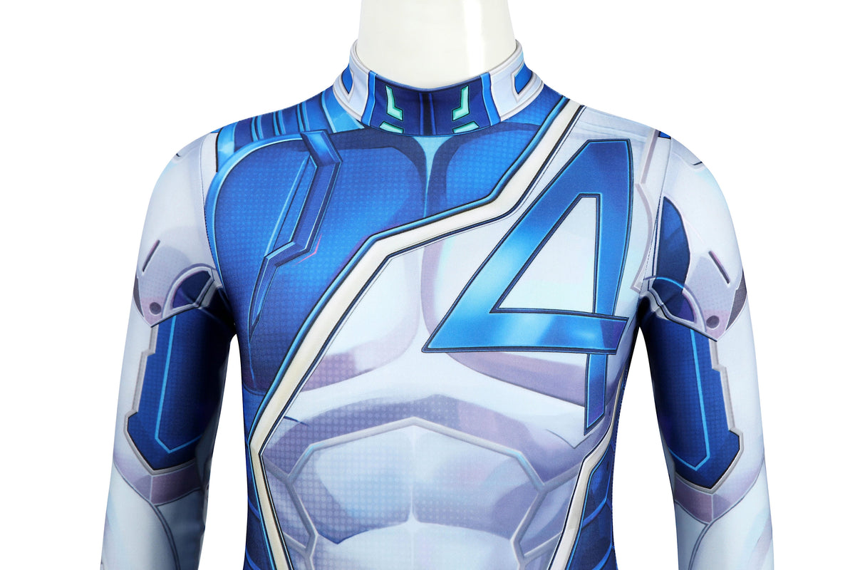 Kids Marvel Rivals Mister Fantastic Cosplay Costume | Game Outfit